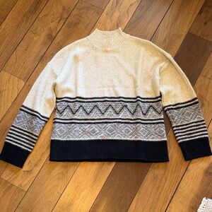 Banana Republic Cream Knit Sweater